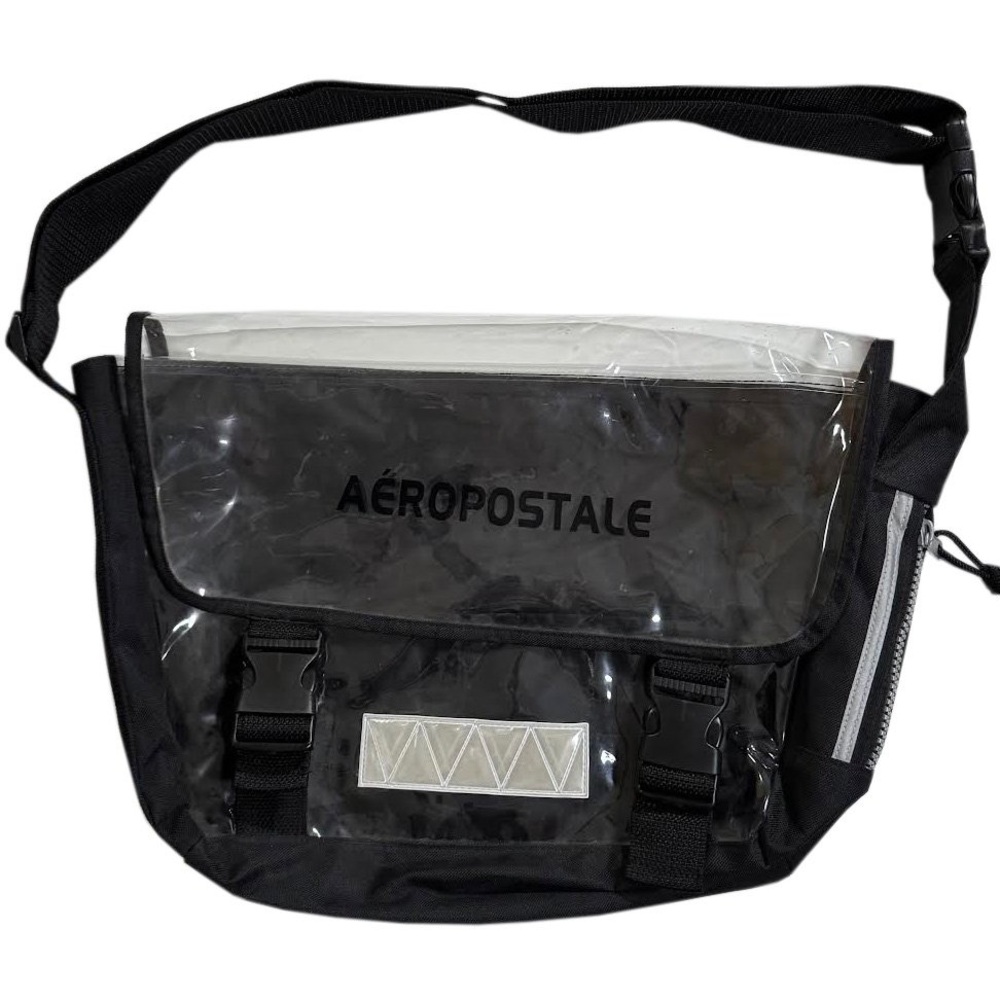 Vintage Aeropostale See Through Messenger Bag